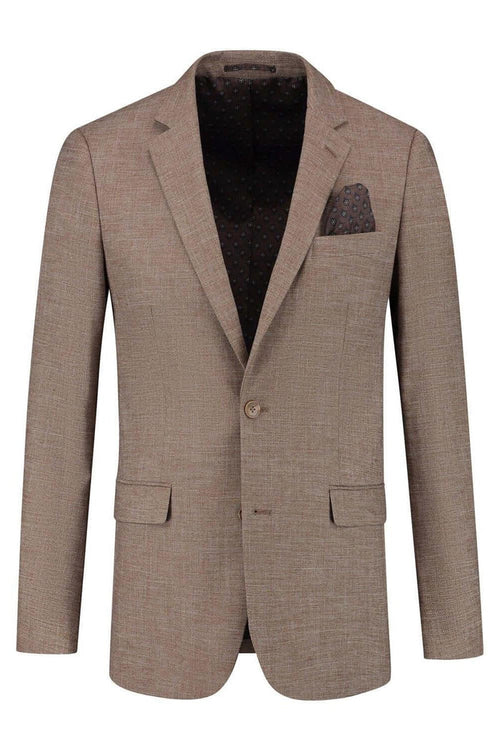 Colbert linnenlook bruin