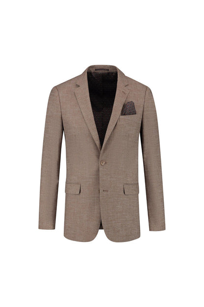 Colbert linnenlook bruin