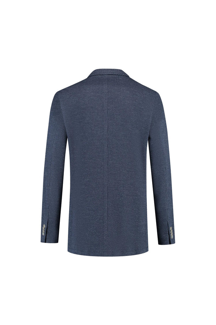 Colbert print blauw