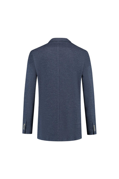 Colbert print blauw