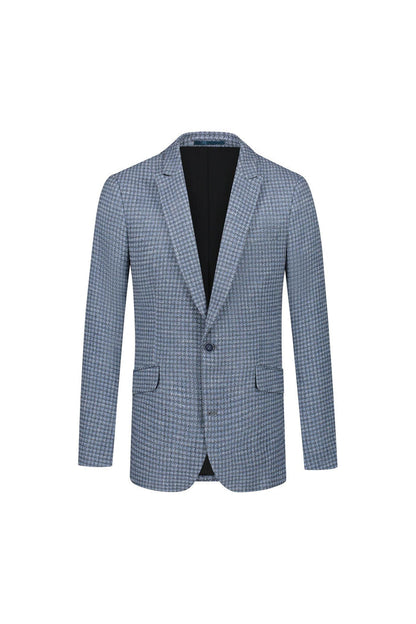 Colbert ruitstructuur blauw