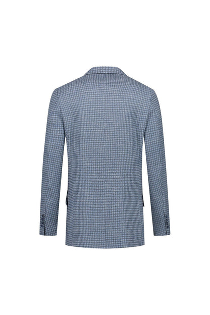 Colbert ruitstructuur blauw
