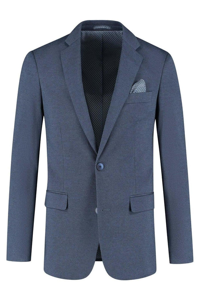 Colbert stretch birdseye blue