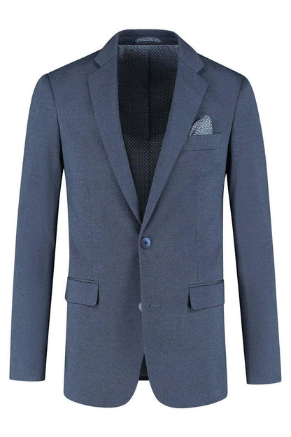 Colbert stretch birdseye blue