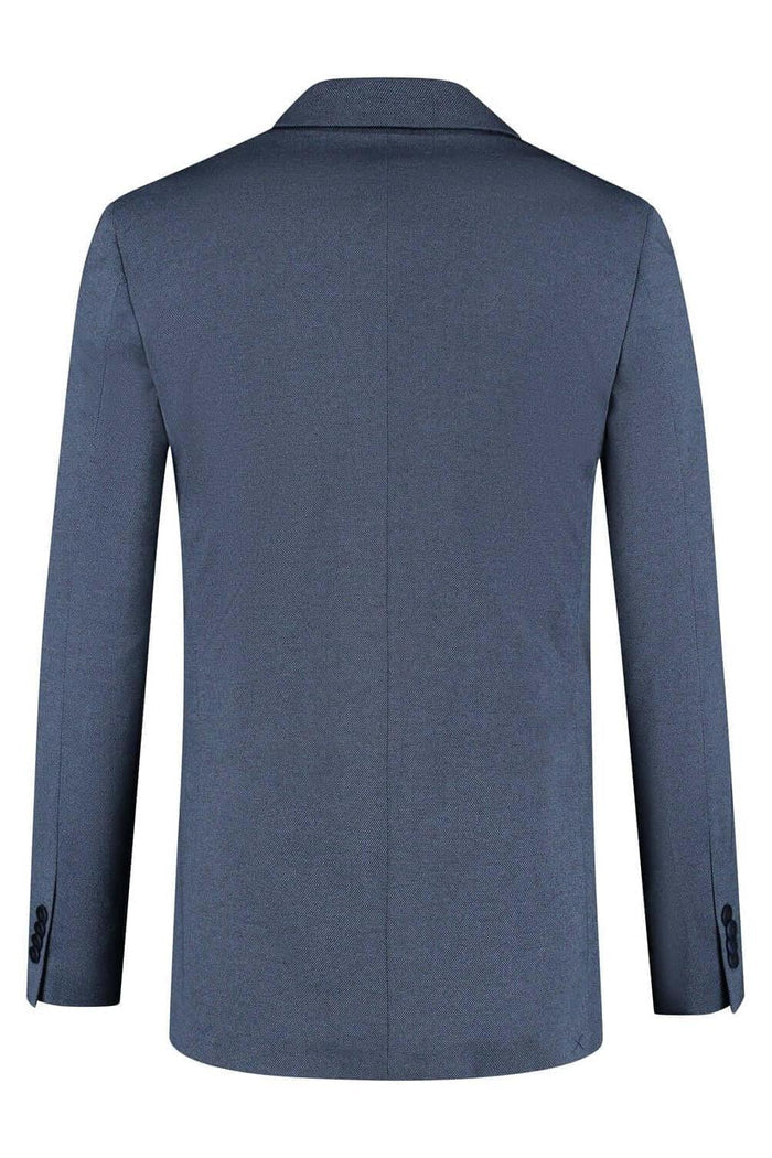 Colbert stretch birdseye blue
