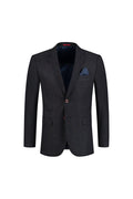 Colbert structuur koperblauw