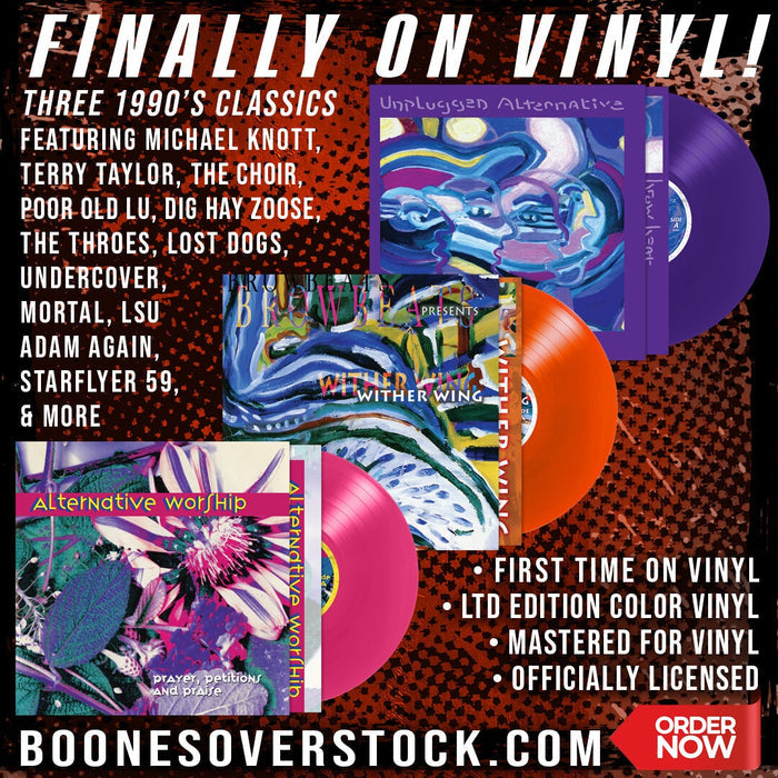 COLLECTOR'S BUDGET BUNDLE: (2) BROW BEAT + (1) ALTERNATIVE WORSHIP 3-VINYL/3-CD **Save TONS!