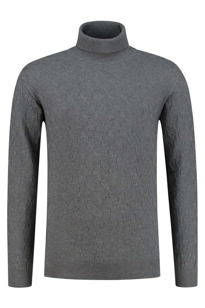 Coltrui jacquard grijs