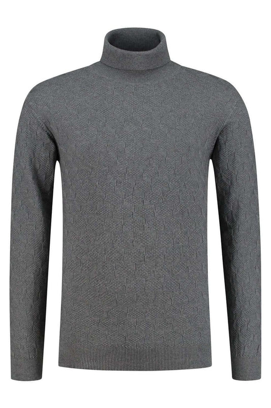Coltrui jacquard grijs