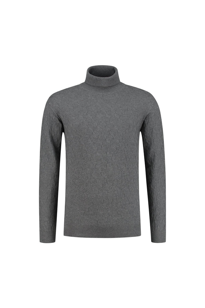 Coltrui jacquard grijs