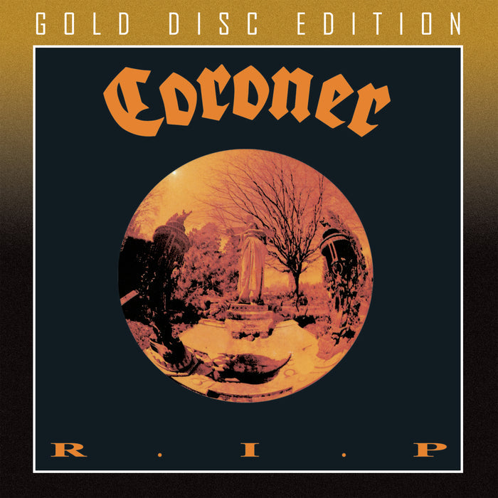 CORONER - R.I.P. + Collector Card (*GOLD MAX CD, 2022, Brutal Planet) elite Swiss Thrash Metal
