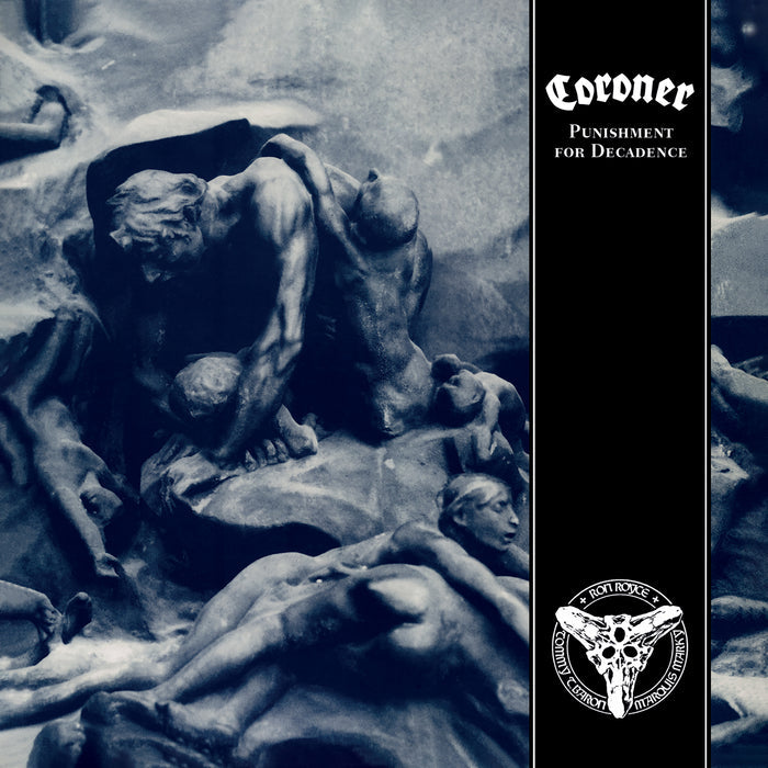 CORONER- PUNISHMENT FOR DECADENCE + Collector Card (*GOLD MAX CD, 2022, Brutal Planet) elite Swiss Thrash Metal