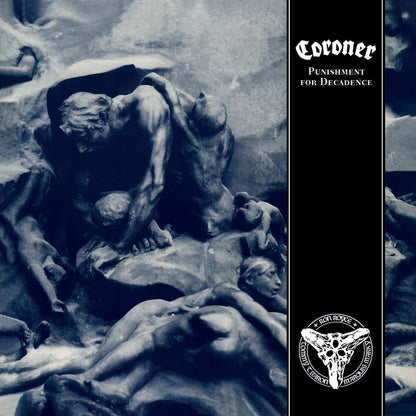 CORONER- PUNISHMENT FOR DECADENCE + Collector Card (*GOLD MAX CD, 2022, Brutal Planet) elite Swiss Thrash Metal