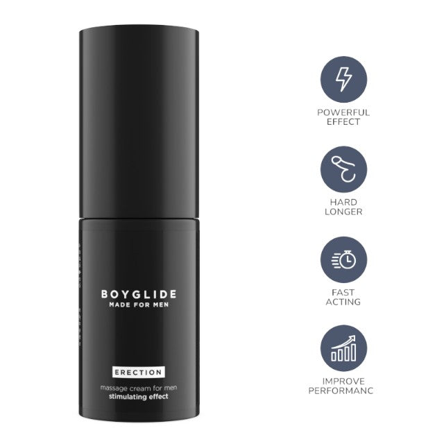Cremă BOYGLIDE Made for Men - Erection, pentru erecție puternică și de durată, cu efect rapid, 30 ml