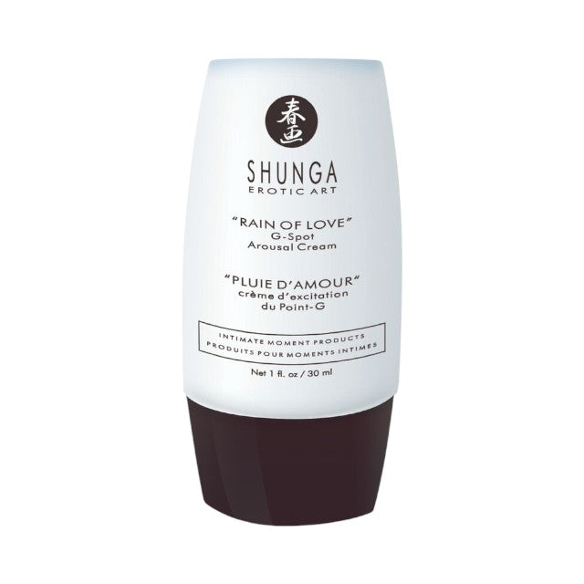 Cremă intimă SHUNGA Rain of Love, pentru stimularea punctului G, manual cu instrucțiuni inclus, 30 ml