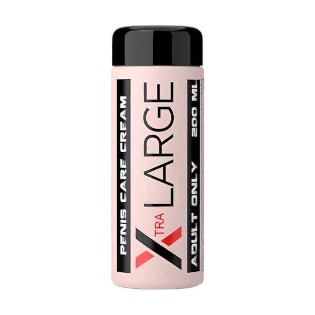 Cremă intimă X-Tra Large Penis Massage Cream, pentru îngrijirea și tonifierea penisului, cu ulei de migdale, 200 ml