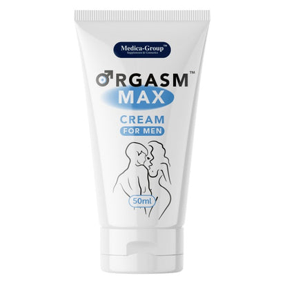 Cremă MEDICA-GROUP OrgasmMax Men, pentru potență, erecții puternice și întârzierea ejaculării, 50 ml