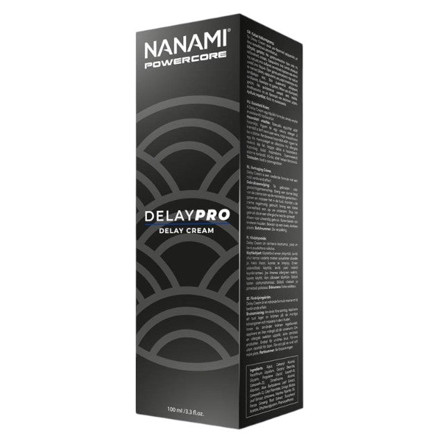Cremă NANAMI Powercore DELAYPRO Delay Cream, pentru întârzierea ejaculării și erecții de durată, 100 ml