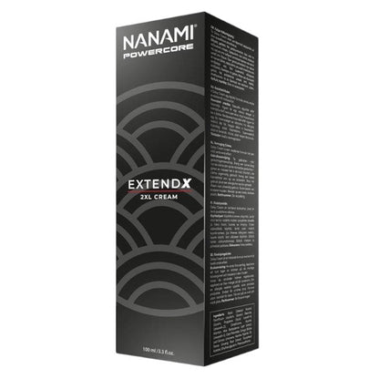 Cremă NANAMI Powercore EXTENDX 2XL Cream, pentru mărirea penisului și stimulare sexuală, 100 ml