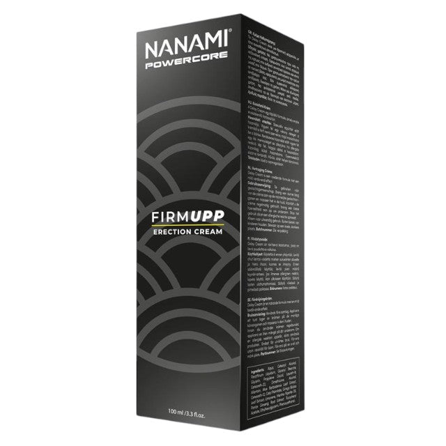 Cremă NANAMI Powercore FIRMUPP Erection Cream, pentru erecții puternice și de durată, cu ginkgo biloba, 100 ml