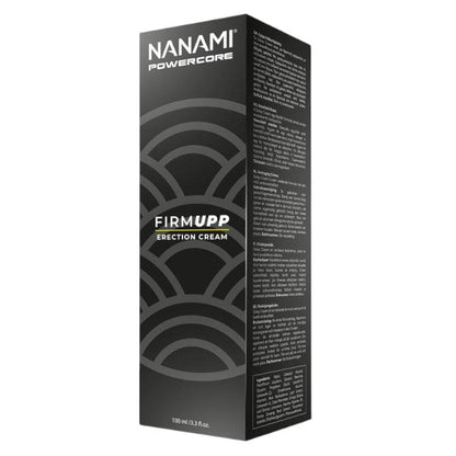 Cremă NANAMI Powercore FIRMUPP Erection Cream, pentru erecții puternice și de durată, cu ginkgo biloba, 100 ml