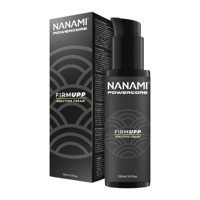 Cremă NANAMI Powercore FIRMUPP Erection Cream, pentru erecții puternice și de durată, cu ginkgo biloba, 100 ml