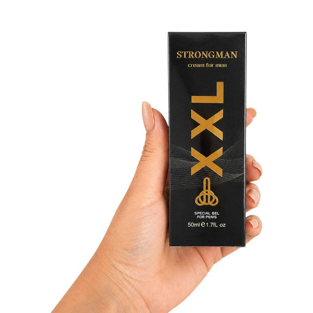 Cremă STRONGMAN XXL Cream for Men, pentru mărirea penisului, potență și erecții puternice, 50 ml