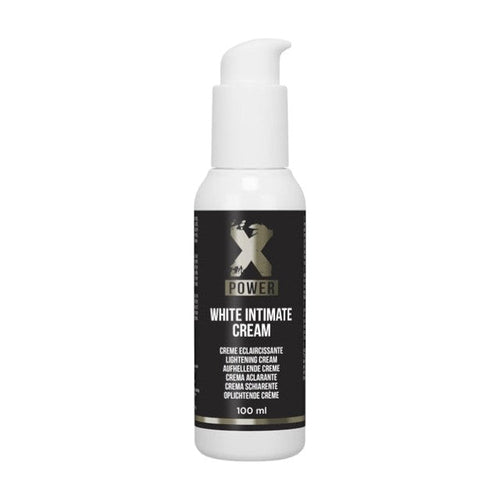 Cremă XPOWER White Intimate Cream, pentru albirea zonelor intime, cu unt de shea și ulei de migdale, 100 ml