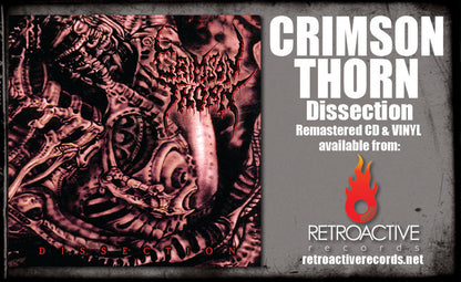 CRIMSON THORN - DISSECTION (*VINYL, 2023, Bombworks) *Last Copy!