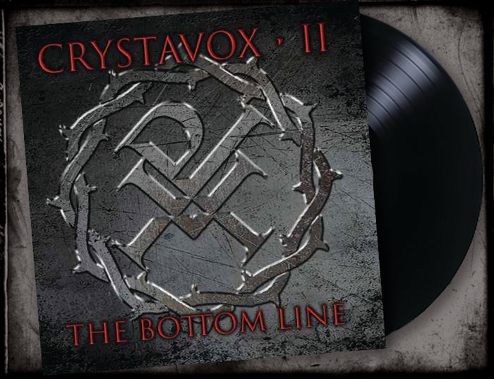 CRYSTAVOX - THE BOTTOM LINE (*NEW-BLACK VINYL, 2018, Roxx Records)