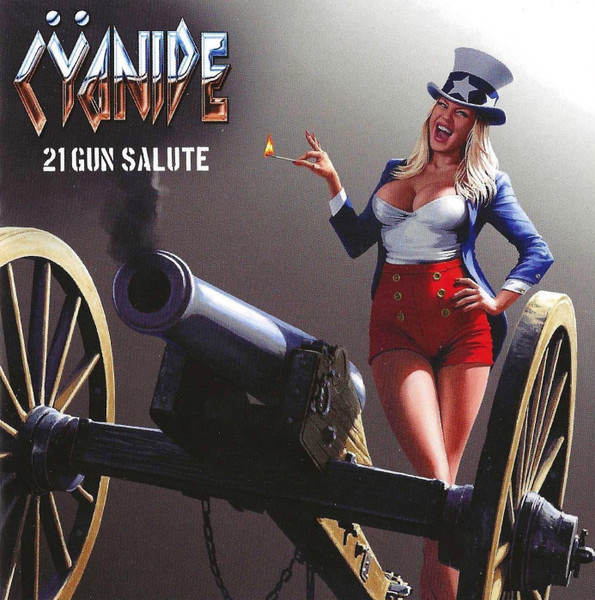 Cyanide – 21 Gun Salute (CD, 2025, Kivel) AOR w Oz Fox (Stryper) & Jeff Duncan (Armored Saint)