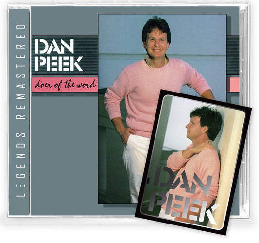 DAN PEEK - DOER OF THE WORD + Card (*CD, 2021) CCM 70's *Cracked Case