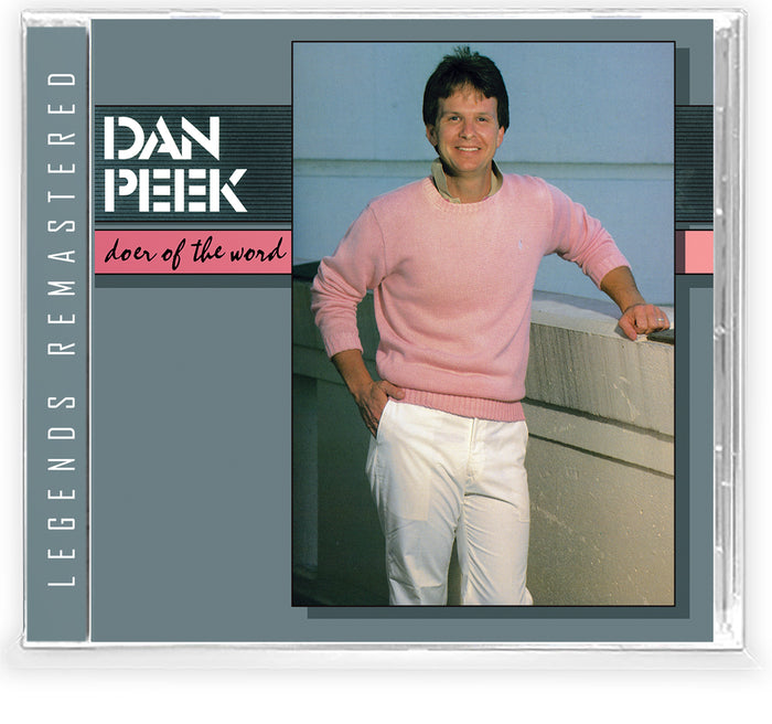 DAN PEEK - DOER OF THE WORD + Card (*CD, 2021) CCM 70's *Cracked Case