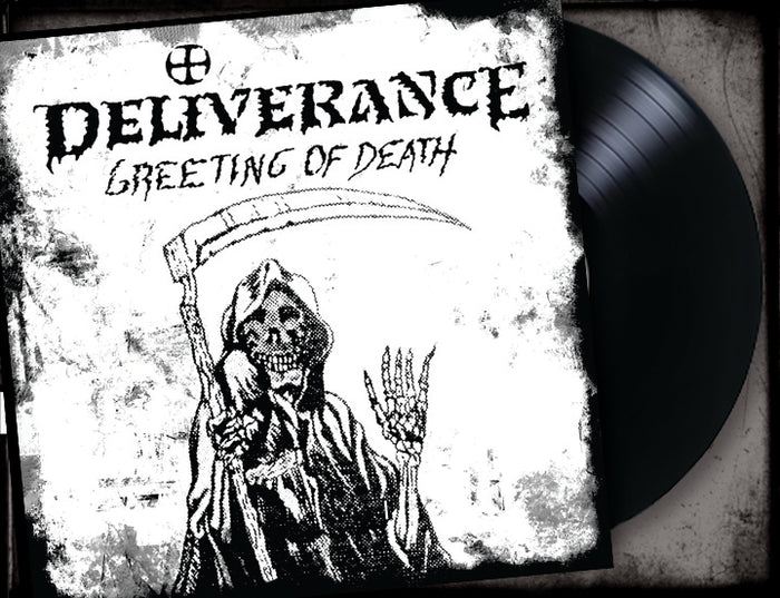DELIVERANCE - GREETING OF DEATH (*NEW-12" VINYL, 2019, Retroactive)