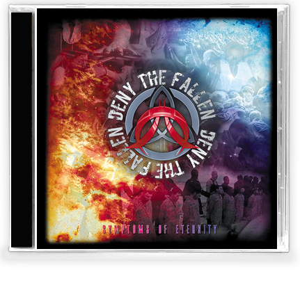 DENY THE FALLEN - SYMPTOMS OF ETERNITY (CD, 2020) Oz Fox / Rey Parra  **Cracked Case
