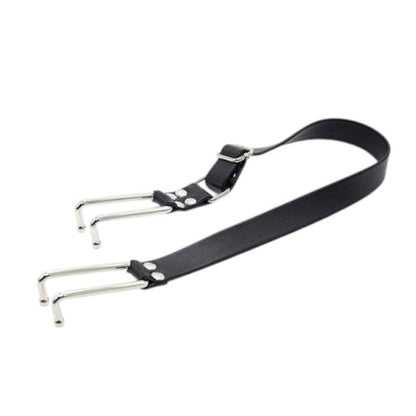 Deschizător de gură TOYZ4LOVERS Fetish Art Mouth Spreader, pentru jocuri erotice BDSM, negru cu argintiu (00904294)