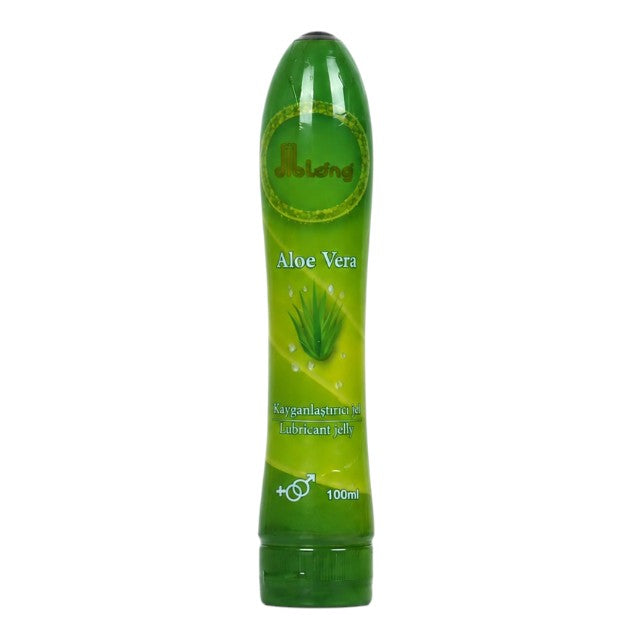 Diblong Lubricant Jelly Aloe Vera - lubrifiant pe bază de apă, textură groasă, cu aloe vera, 100 ml (verde)