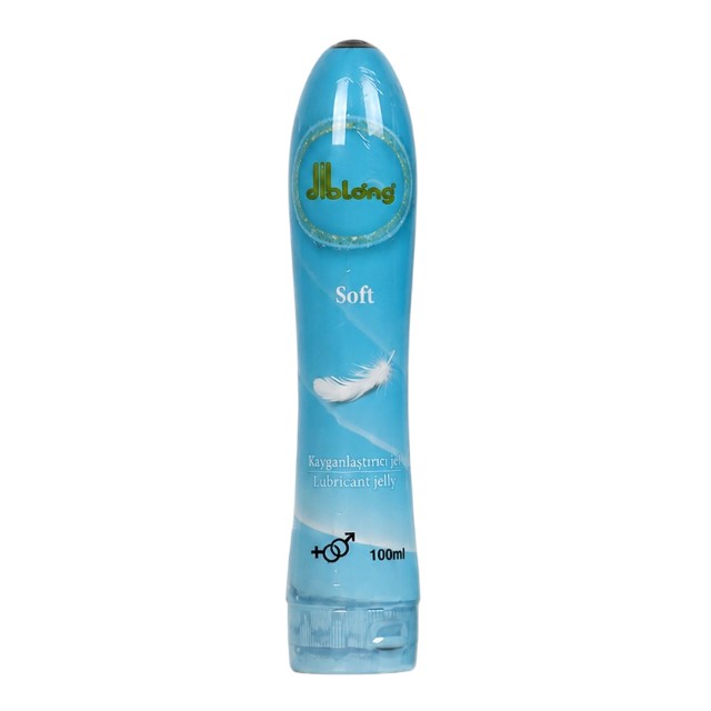 Diblong Lubricant Jelly Soft - lubrifiant pe bază de apă, cu textură groasă, delicat cu pielea, 100 ml (albastru)
