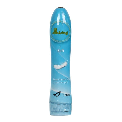 Diblong Lubricant Jelly Soft - lubrifiant pe bază de apă, cu textură groasă, delicat cu pielea, 100 ml (albastru)