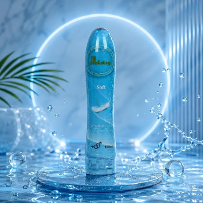 Diblong Lubricant Jelly Soft - lubrifiant pe bază de apă, cu textură groasă, delicat cu pielea, 100 ml (albastru)