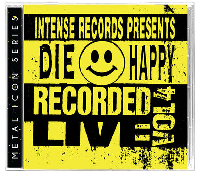 DIE HAPPY - INTENSE SERIES LIVE VOLUME 4 (*NEW-CD, 2024, Retroactive) ex-Vengeance/ex-Badlands/ex-Joshua & Red Sea!
