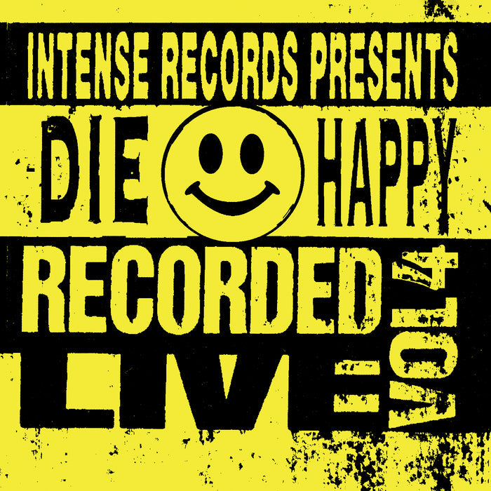 DIE HAPPY - INTENSE SERIES LIVE VOLUME 4 (*NEW-CD, 2024, Retroactive) ex-Vengeance/ex-Badlands/ex-Joshua & Red Sea!