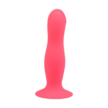 Dildo LOVING JOY 6” Silicone Dildo, bază cu ventuză pentru fixare, compatibil cu ham strap-on, lungime 15 cm, roz