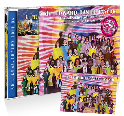 Dr. Edward Daniel Taylor – The Miracle Faith Telethon: 35th Anniversary Ed (*Collector's Edition CD, Card, Sticker, 2025) DA/Adam Again/Choir Members
