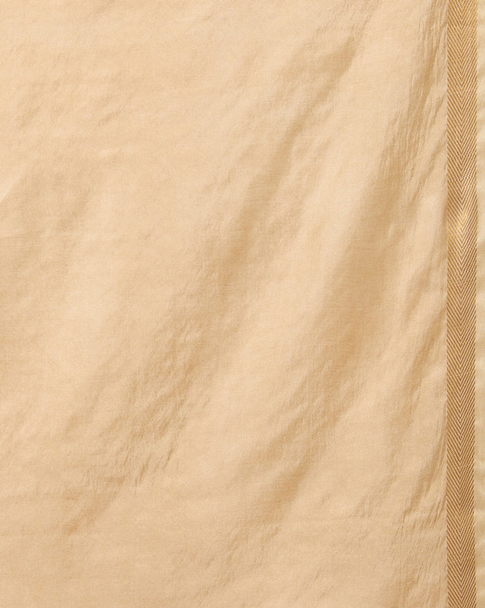 Indiehaat | Kota Silk Hand Dyed Jacquard Saree Beige