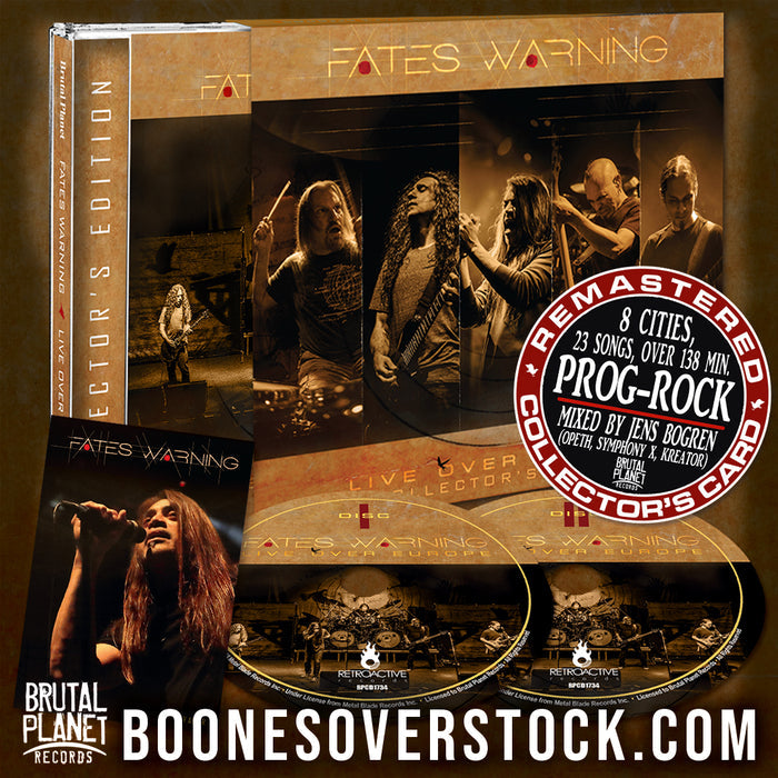 Fates Warning - Live Over Europe (Collector's Edition w Card 2-CD Set) Remastered