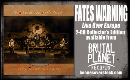 Fates Warning - Live Over Europe (Collector's Edition w Card 2-CD Set) Remastered