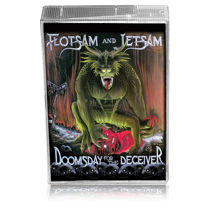 FLOTSAM & JETSAM - DOOMSDAY FOR THE DECEIVER + 1 (*NEW-CASSETTE, 2022, Brutal Planet) *LAST COPIES
