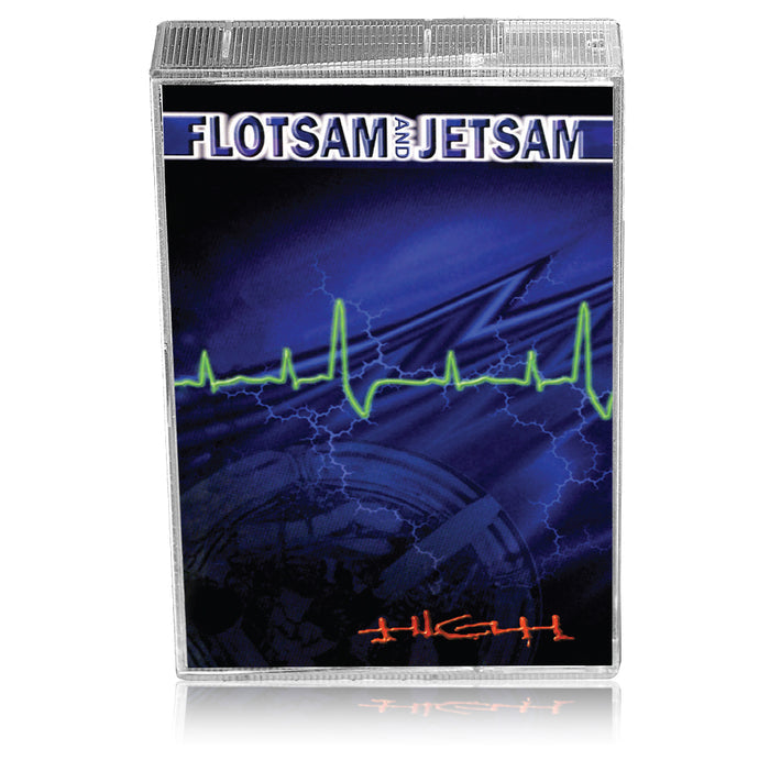 FLOTSAM & JETSAM - HIGH + 1 bonus (*NEW-CASSETTE, 2022, Brutal Planet Records) 1st time on Tape!