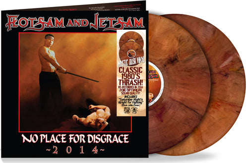 Flotsam & Jetsam - No Place For Disgrace 2014 Re-Record (*2-LP Vinyl, 2026) Side D etching!